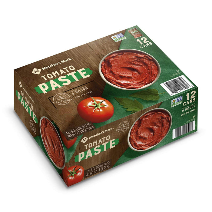 Members Mark Pasta de Tomate 6oz Caja de 12 Unidades