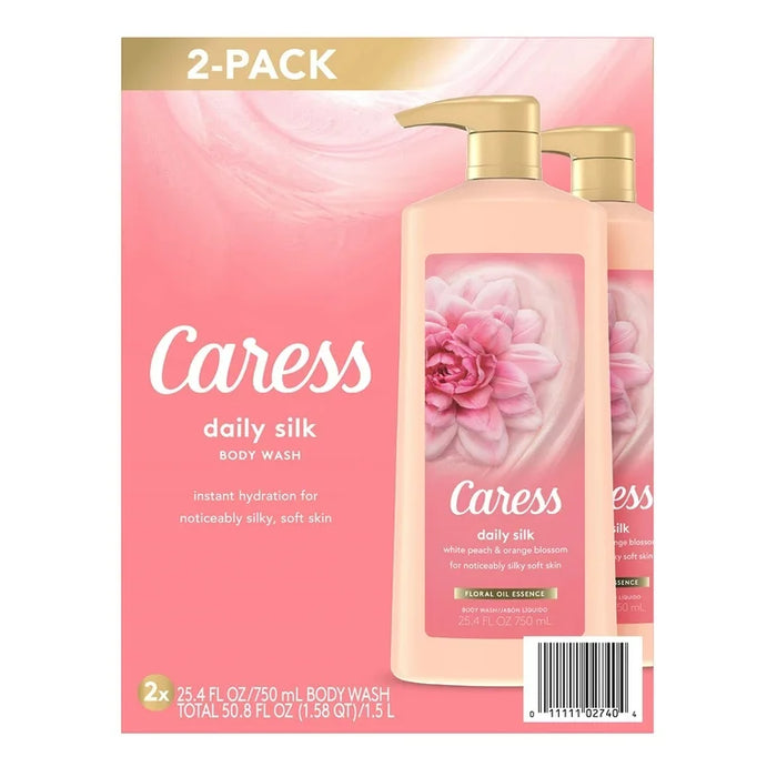 Caress Daily Silk Bodywash 25.4oz 2pack