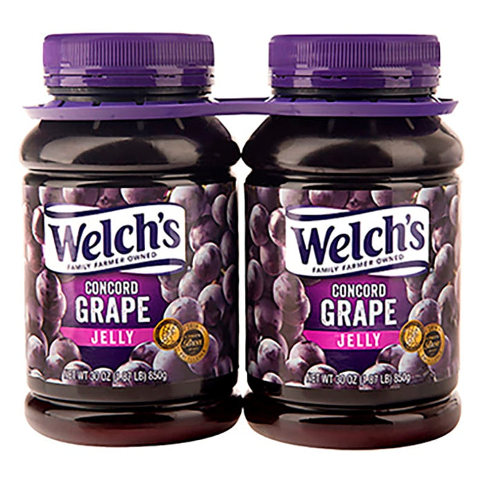 Welchs Mermelada de Uva 850gr Paquete de 2 Unidades