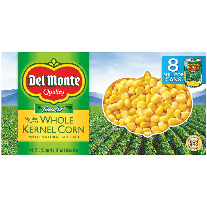 Del Monte Corn 15.25oz 8pk