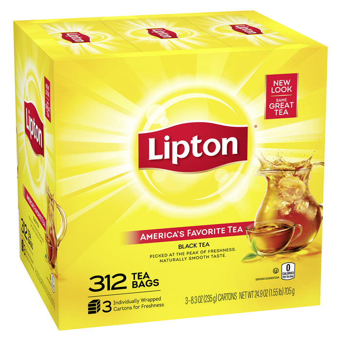 Lipton Tea Bags Caja de 312 Unidades