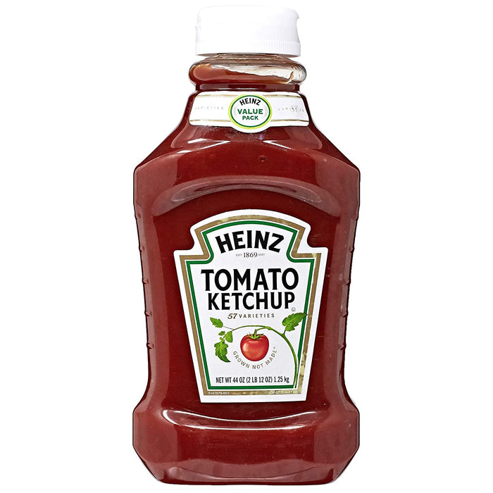 Heinz Ketchup Squeeze 1.25kg Paquete de 3 Unidades