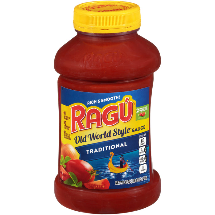 Ragu Salsa para Pasta 1.28kg Paquete de 3 Unidades