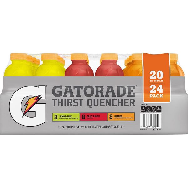 Gatorade Variety Pack 591ml Caja de 24 Unidades