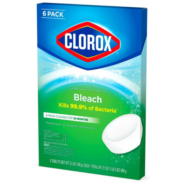 Clorox Toilet Bowl Cleaner Tabs 6 Pack